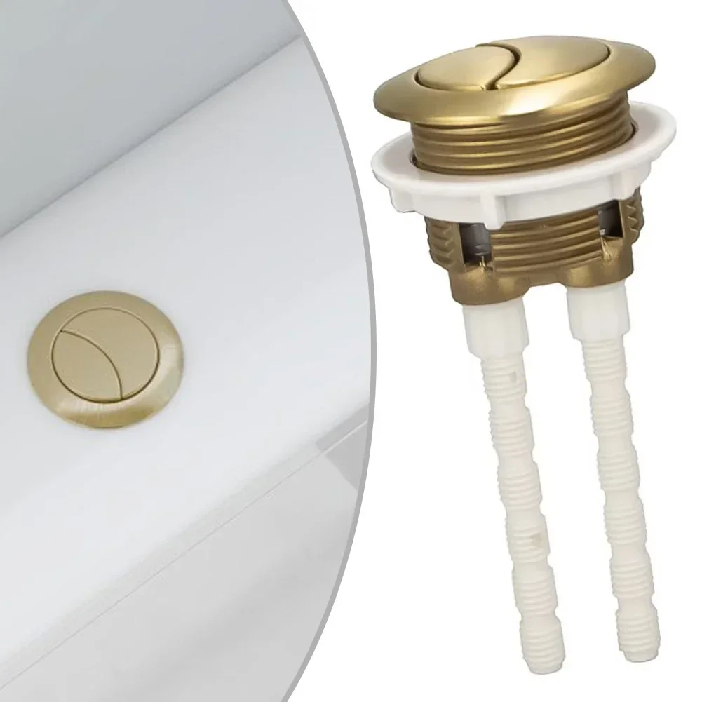 Toilet Flush Valve - 1pcs 38mm Brushed Brass Gold Toilet