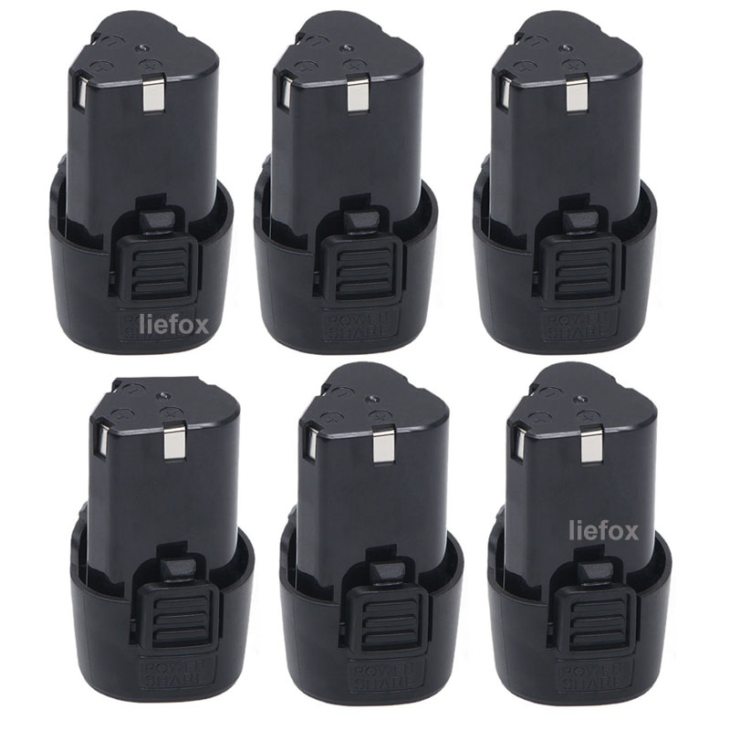 Home Improvement Tools - 1-6Pcs 12V 4500mAh Rechargeable Lithium Battery