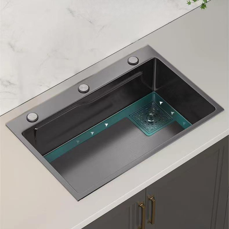 Home Improvement Kitchen Set - Thickened Kitchen Sinks Stainless Steel Nano-handmade