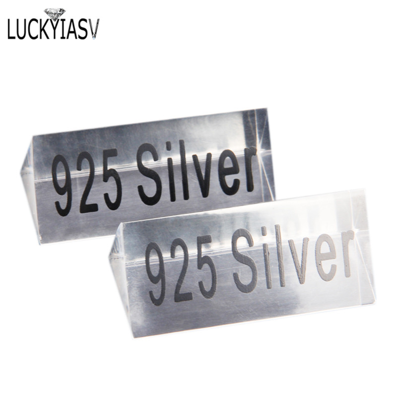 Home Improvement Outlet Stores - Clear Acrylic 925 Silver Signage Counter