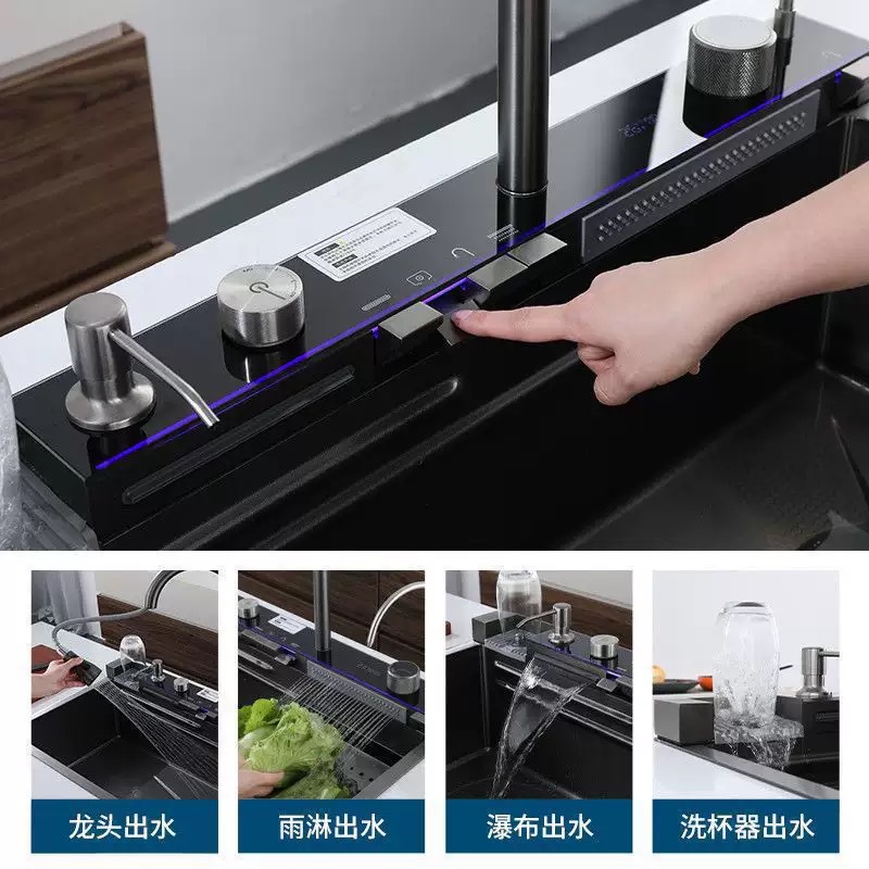 Thickened Kitchen Sinks Stainl - đánh giá và giá Home Improvement Kitchen Set