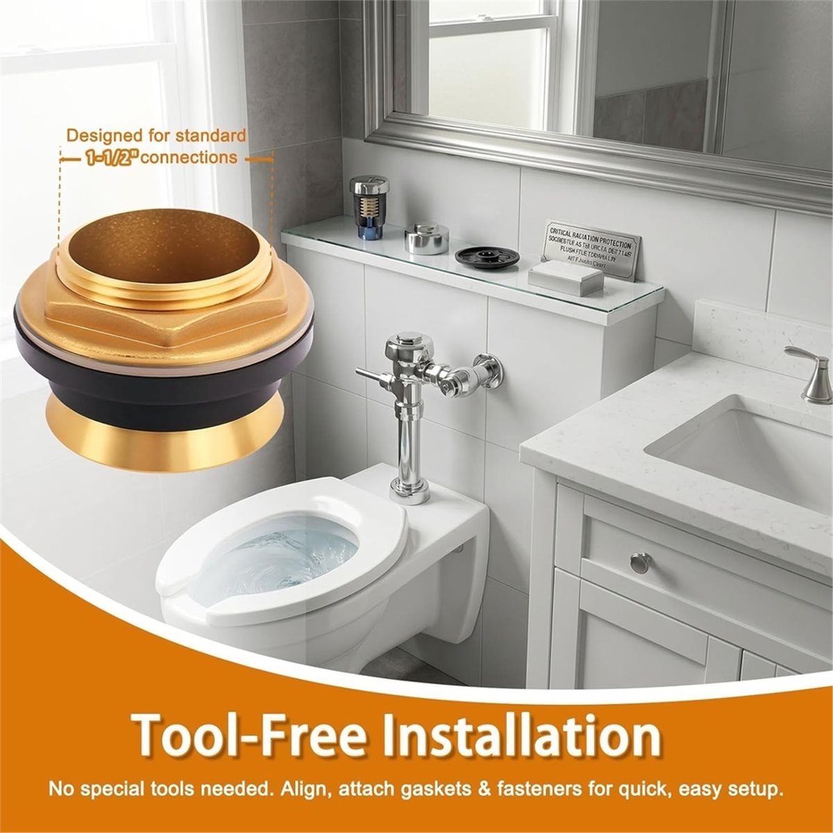 【MUST-HAVE LIST】 Closet Replac - đánh giá và giá Toilet Flush Valve