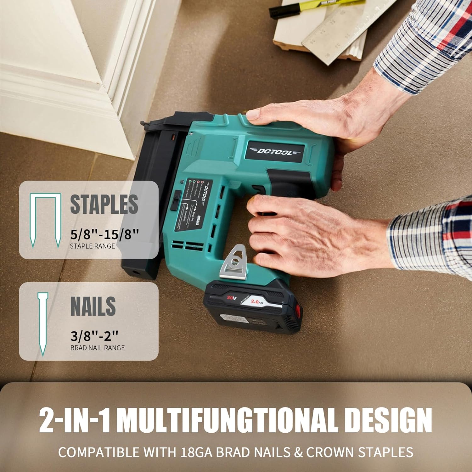 Battery-Powered Cordless Nail  - đánh giá và giá Home Improvement Brad