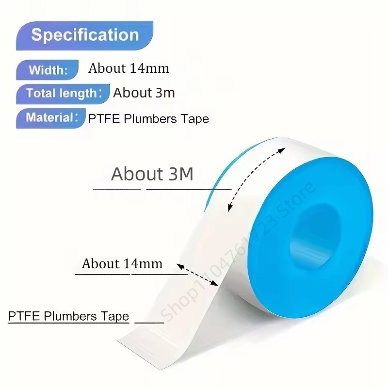 1/5Pcs PTFE Water Pipe Tape Oi - đánh giá và giá Plumbing Tape Ptfe