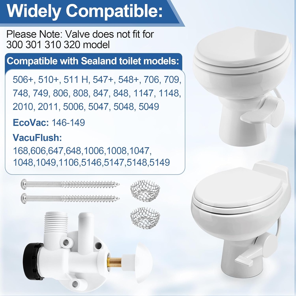 AEA7-385314349 RV Water Valve  - đánh giá và giá Toilet Flush Valve