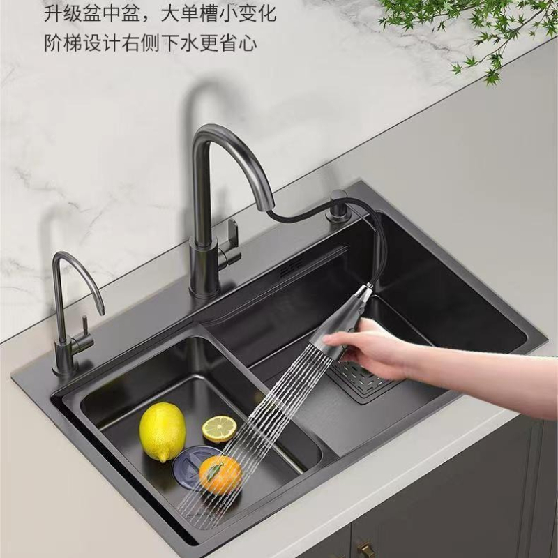 Thickened Kitchen Sinks Stainl - đánh giá và giá Home Improvement Kitchen Set