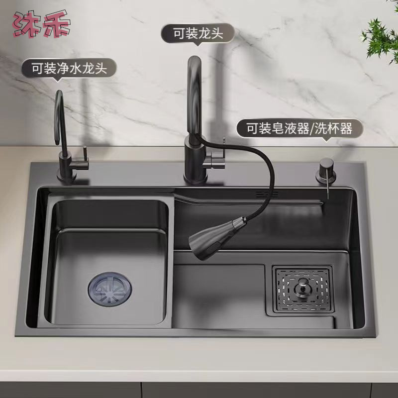 Thickened Kitchen Sinks Stainl - đánh giá và giá Home Improvement Kitchen Set